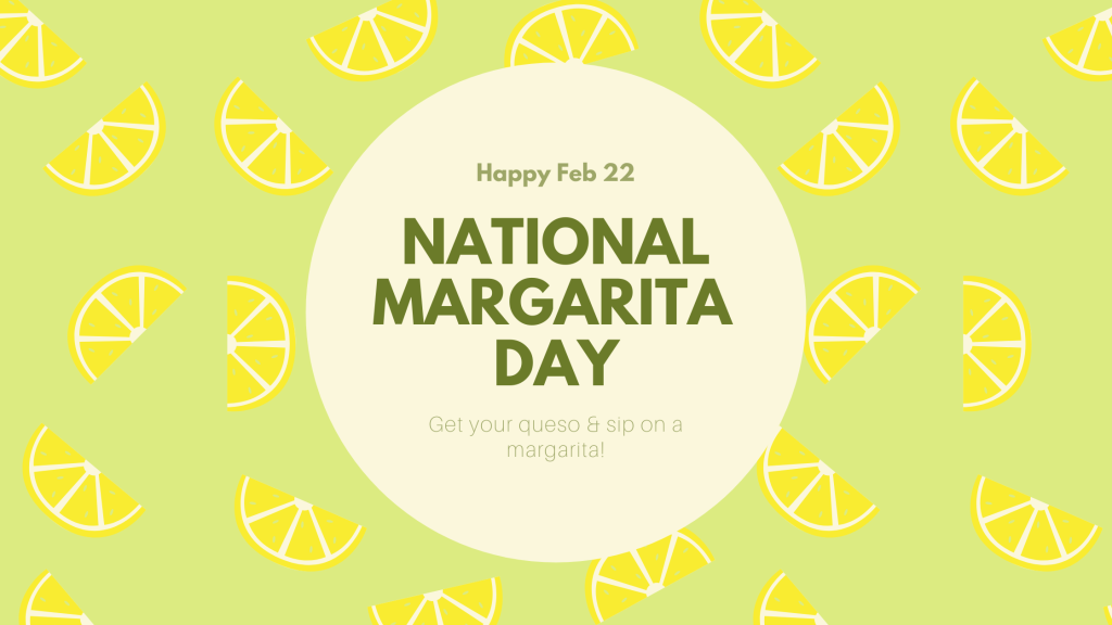 Cheers! National Marg Day- Every Day.